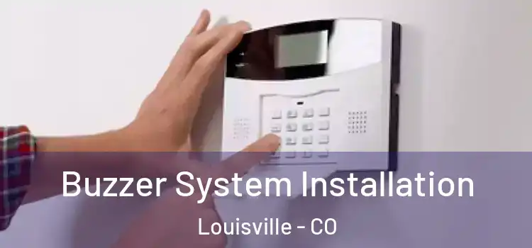  Buzzer System Installation Louisville - CO