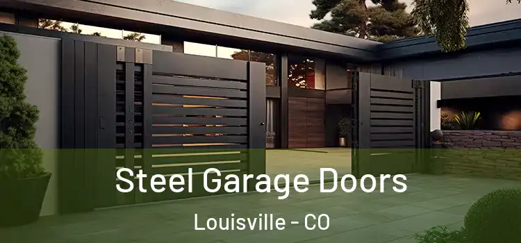  Steel Garage Doors Louisville - CO